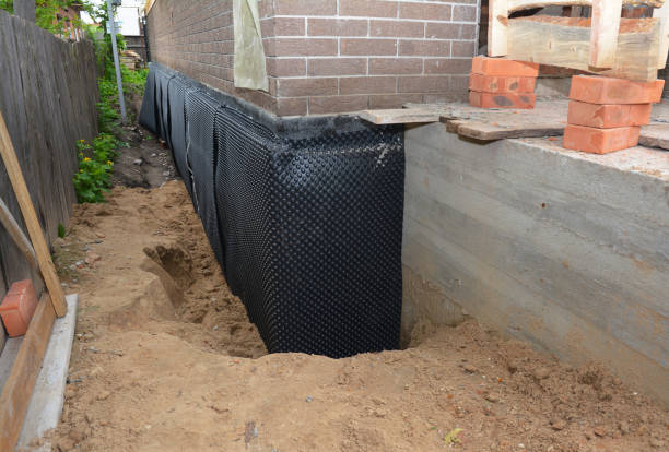 SJ Waterproofing Pros technician performing targeted Crawl Space Encapsulation assessment in Caledonia, MN
